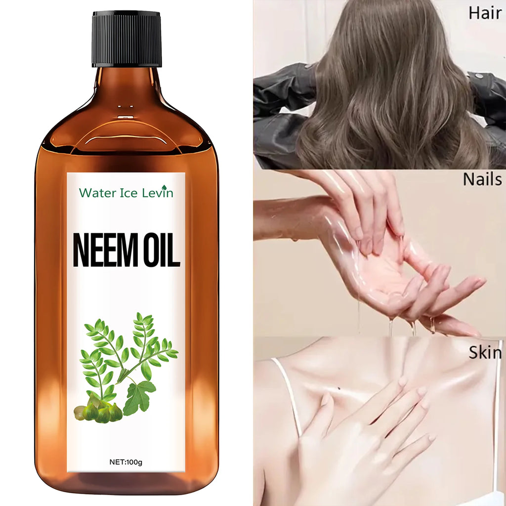 Neem Oil Hair Treatment - Intense Moisture for Dry Hair, Restores Softness & Shine, Winter Hair Care, All Hair Types