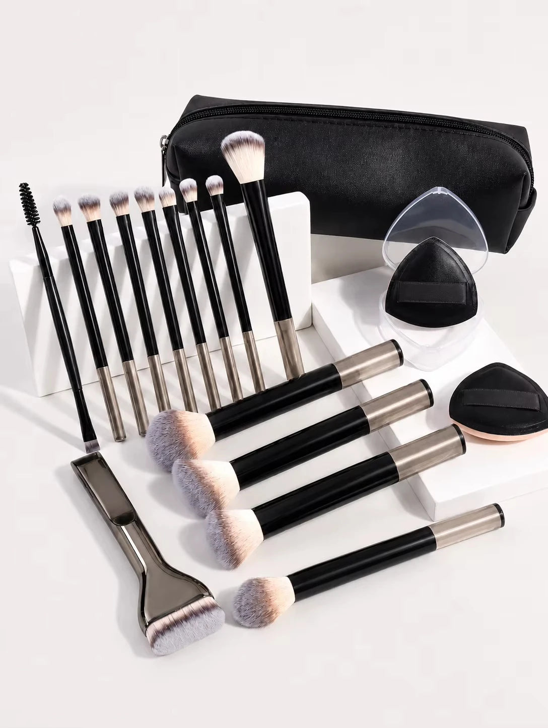 13/17/22pcs Makeup Tool Set, Professional Makeup Brush Set, Makeup Bag, Makeup Accessories, Foundation Brush, Blush Brush.
