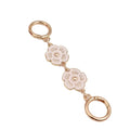 2024 Fashion Sakura Metal Purse Strap Extender Handbag Bag Extension Chain Replacement Chain DIY Bag Accessories