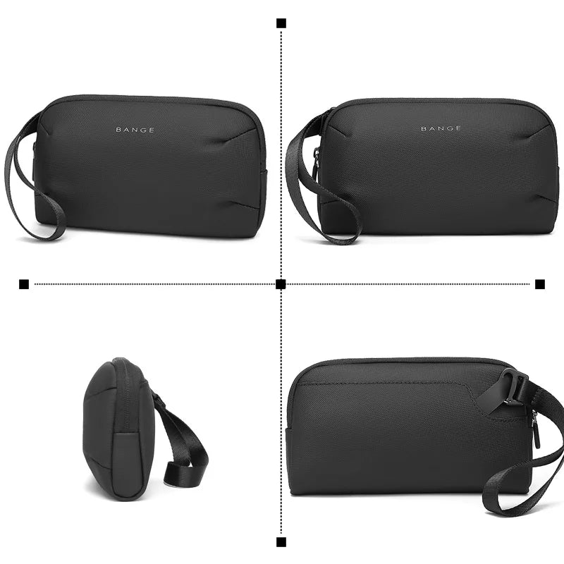 BANGE Digital Portable Organizer Case for Headphones Travel Closet Storage Bag YKK Zipper Accessories Charger Data Cable USB Bag