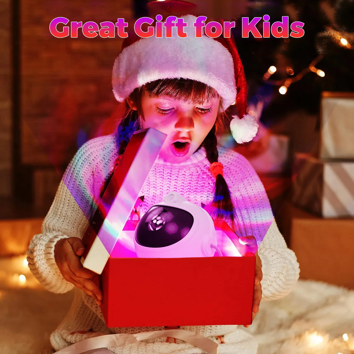 LED Astronaut Projector Night Light Nebula Sky Ceiling Galaxy Star Lights Bedroom Home Party Decorative Children Kids Gift