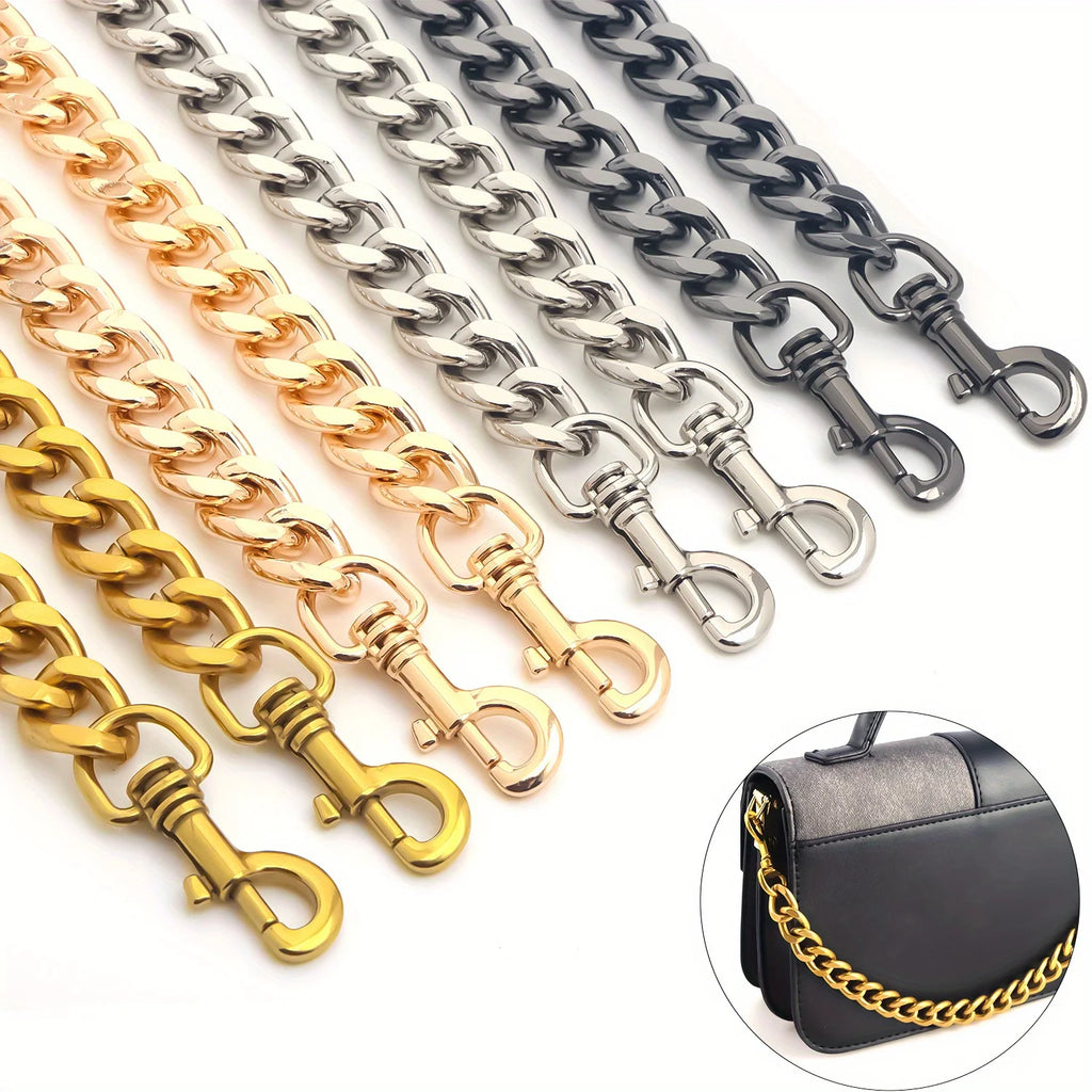 Thick Purse Chain Replacement Women Bag Handles Shoulder Strap DIY Bag Part Accessories Purse Extender Chain