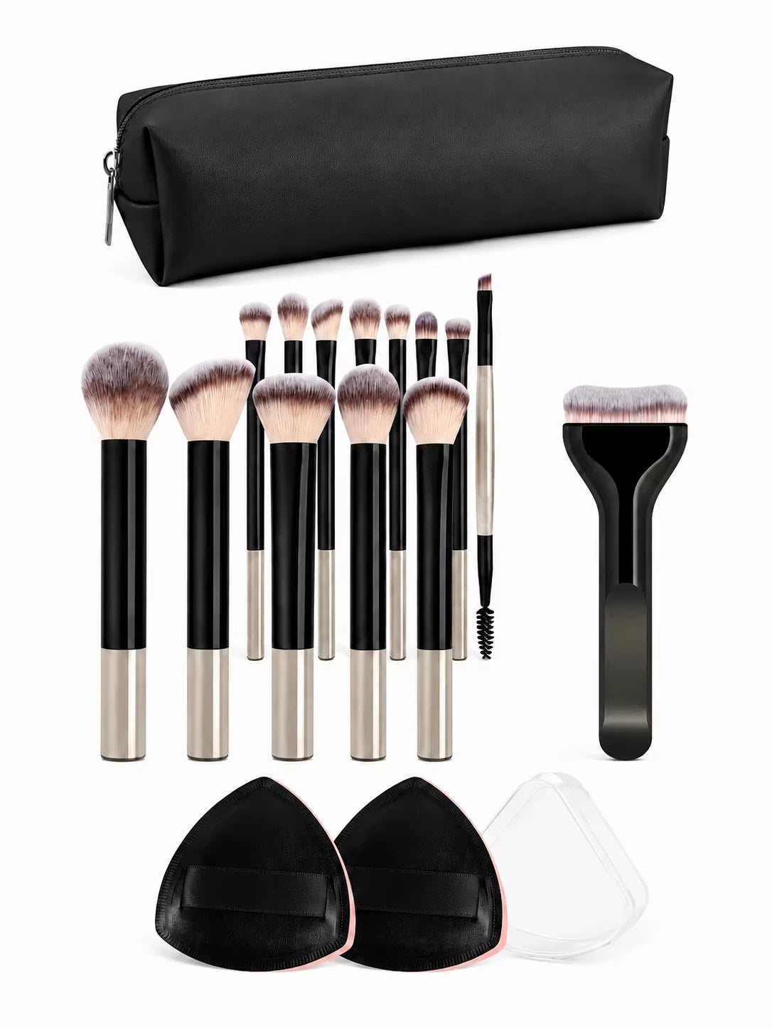 13/17/22pcs Makeup Tool Set, Professional Makeup Brush Set, Makeup Bag, Makeup Accessories, Foundation Brush, Blush Brush.