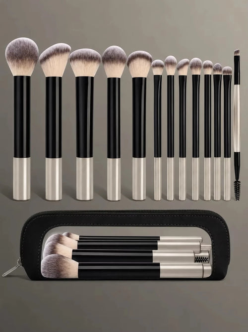 13/17/22pcs Makeup Tool Set, Professional Makeup Brush Set, Makeup Bag, Makeup Accessories, Foundation Brush, Blush Brush.