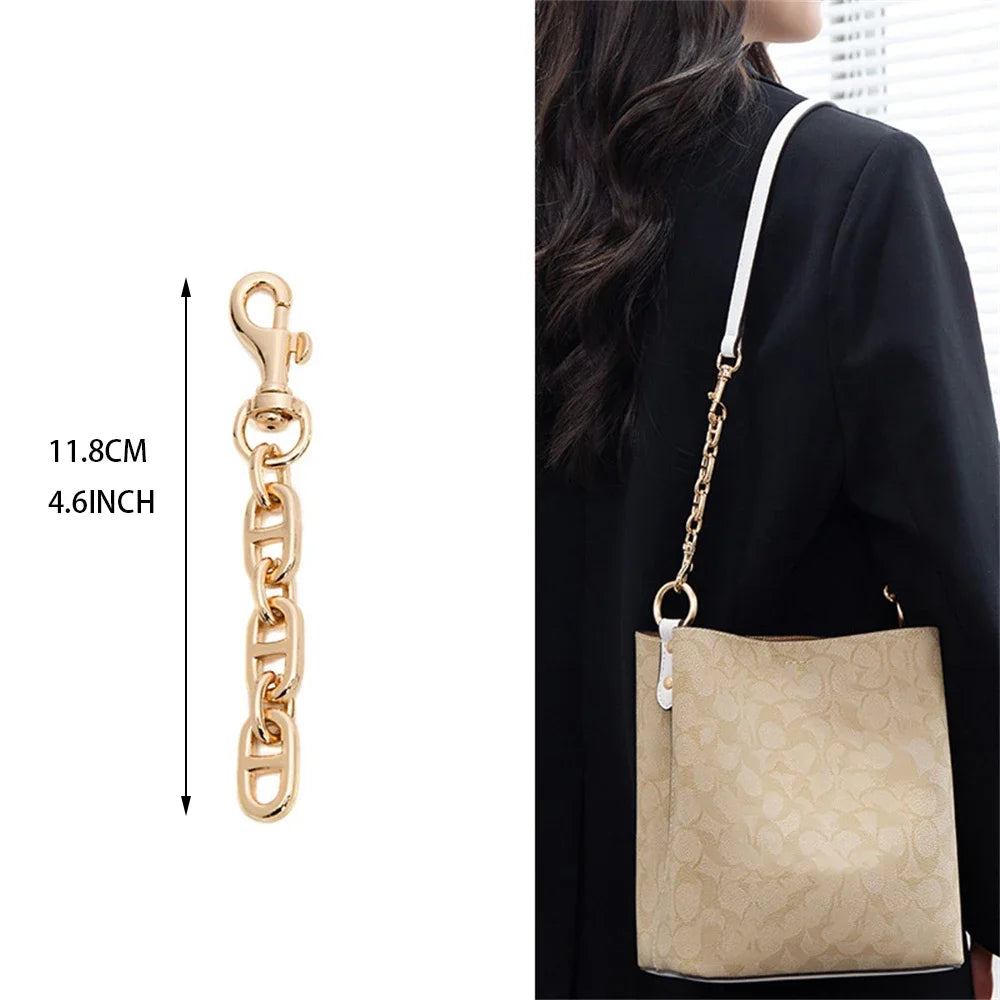Gold Purse Extender Chain Heart Moon Alloy Bag Strap Extenders Handbag Shoulder Crossbody Replacement Accessories For Women Bags