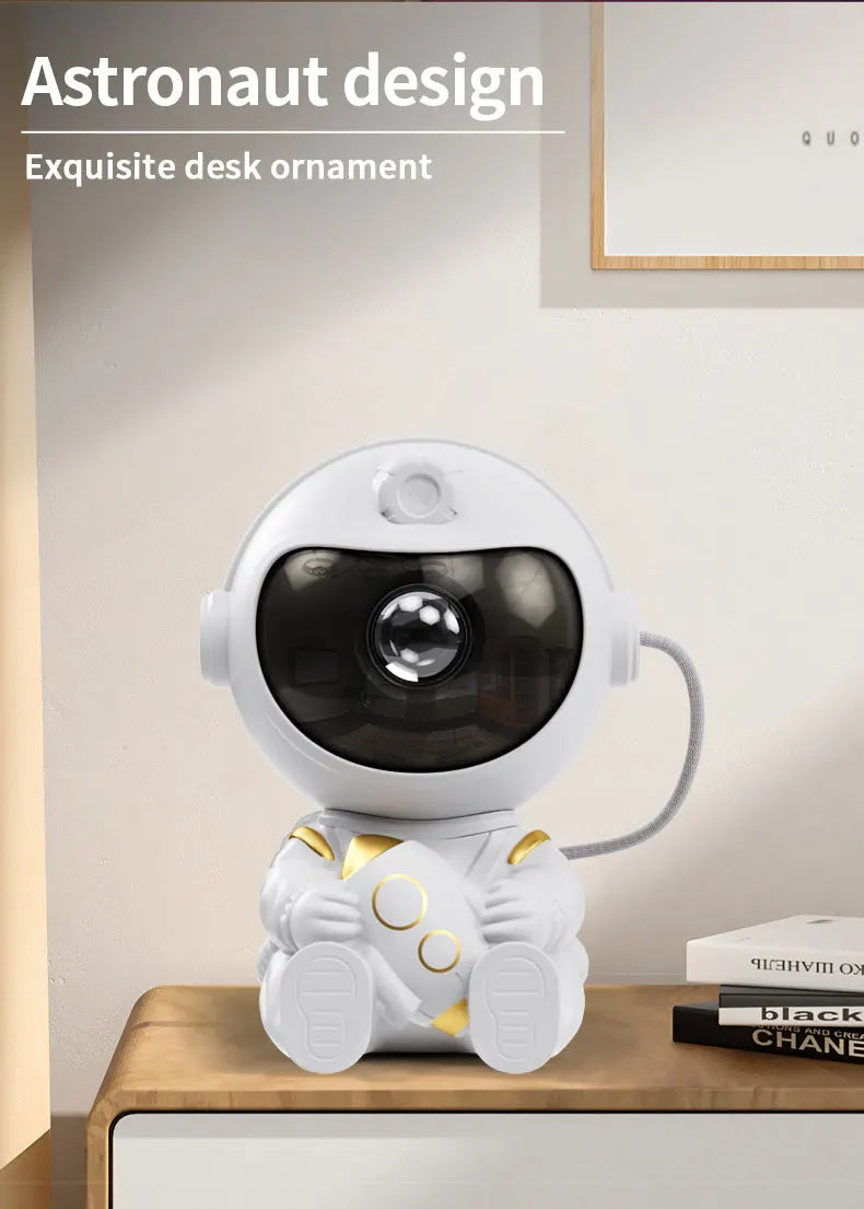 LED Astronaut Projector Night Light Nebula Sky Ceiling Galaxy Star Lights Bedroom Home Party Decorative Children Kids Gift