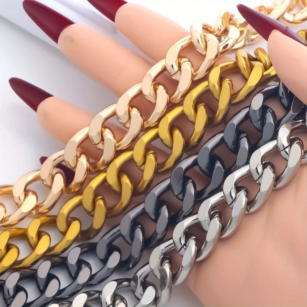Thick Purse Chain Replacement Women Bag Handles Shoulder Strap DIY Bag Part Accessories Purse Extender Chain