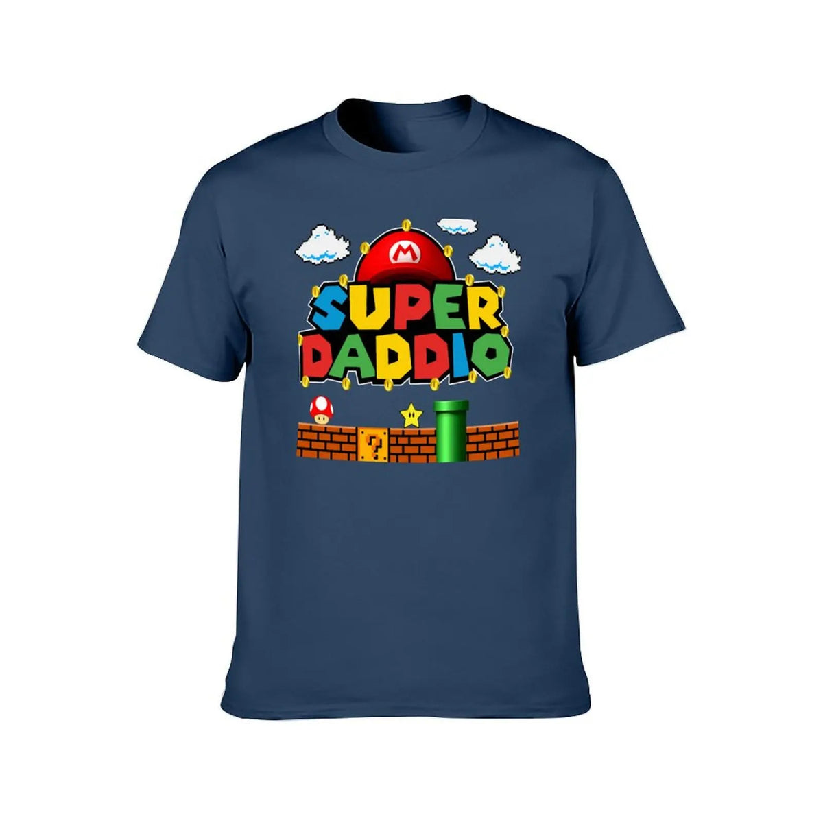 New Super Daddio Fathers Day T-Shirt t shirt for man man t shirt luxury mens graphic t shirts T-Shirt