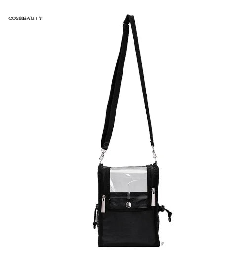 Travel Makeup Case With Acrylic Divider Organizer Storage with Makeup Brush Holder Case Stand-up Cosmetic Bag Artist Travel Bag
