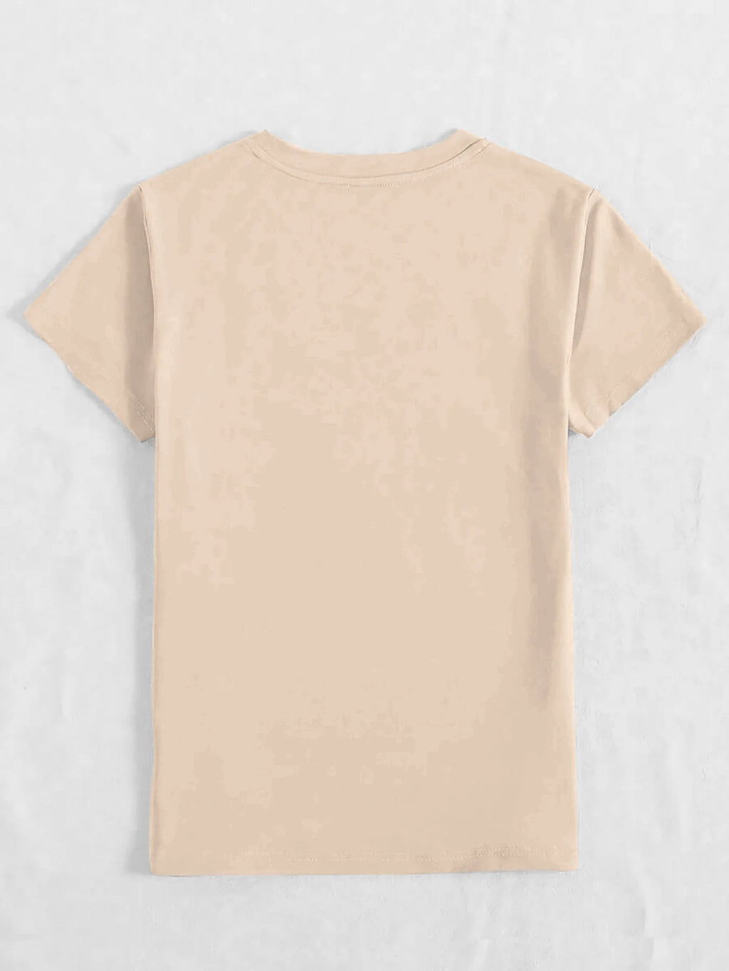 Ladies' Cute Duck Arrangement Printed Pattern T-shirt Casual Round Neck Short Sleeve Top Casual Summer Women's Clothing