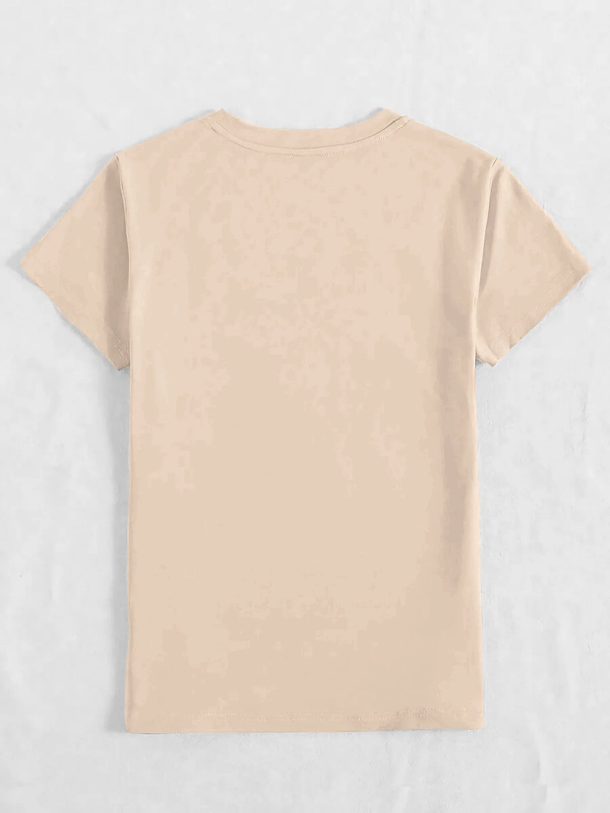 Ladies' Cute Duck Arrangement Printed Pattern T-shirt Casual Round Neck Short Sleeve Top Casual Summer Women's Clothing