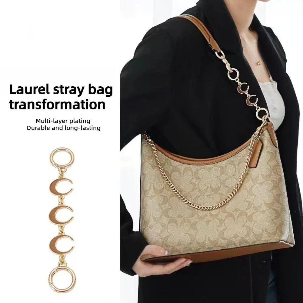 Gold Purse Extender Chain Heart Moon Alloy Bag Strap Extenders Handbag Shoulder Crossbody Replacement Accessories For Women Bags