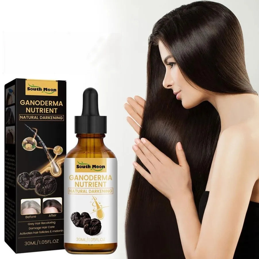 White To Black Hair Oil for Repairing From White To Black Nourishing Moisturizing Scalp Herbal Lotion Liquid Repair Hair Care