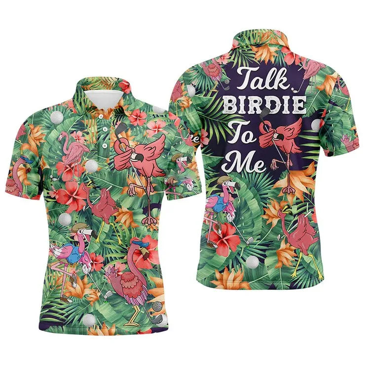 2026 Summer Golf Shirt Short Sleeve Collared Shirt New Women's Polo Shirt Printed Work Sports Casual Women's T-Shirt Top