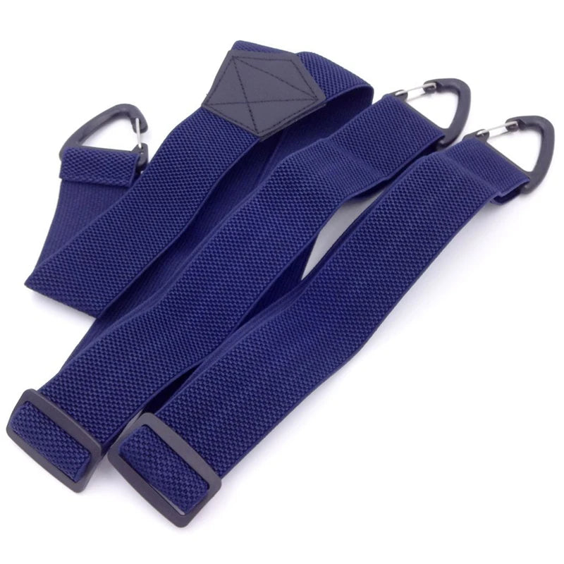 Hidden Suspenders for Men Heavy Duty Work Under Y Back Suspender Clothes 1.5 Inches with 3 Snap Loop