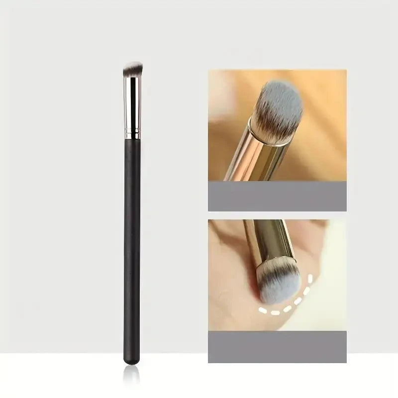 Ultra Thin Foundation Brush Lightweight and Thin Face Contour Brush Flat Contour Brush Blending Foundation Cream Makeup Brushes