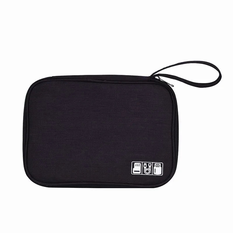 Cable Organizer Bag Electronic Storage Bag Gadget Organizer Charger Cable Wires Headphone Case Travel Digital Accessories Pouch