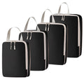 4PCS Compression Packing Cubes Set Expandable Travel Organizer Bags For Suitcase Luggage Clothing Storage Travel Accessories