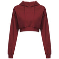 New Fashion Women Hoodie Sweatshirt Short Top Coat Sport Pullover Hooded Tops Female Autumn Winter Clothes Crop Top Hoodie
