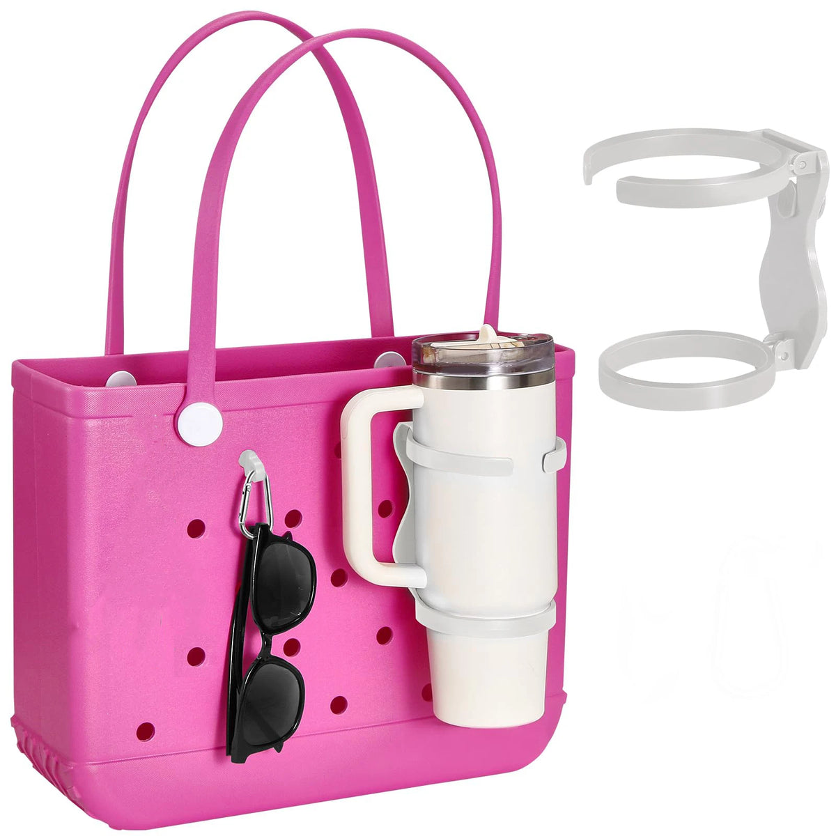 Cup Holder for Bogg Bag  Compatible with 30oz/40oz Tumblers Adjustable Bogg Bag Water Bottle Accessories