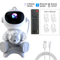 Astronaut Galaxy Projector Star and Moon Night Light Projector Bluetooth Remote Timer 360°Adjustable Angle for Bedroom Kids Gift