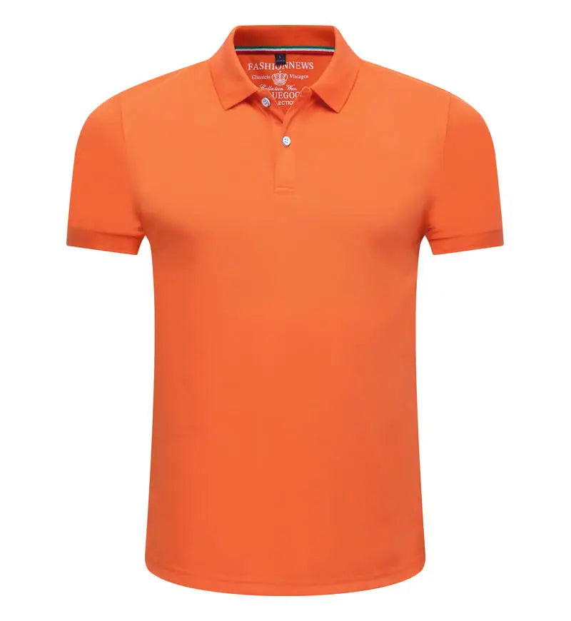 Mens Polo Shirts Short Sleeve Casual Solid Color Fashion Summer Lapel Male Turndown Tops Work Clothes Breathabl Comfortable