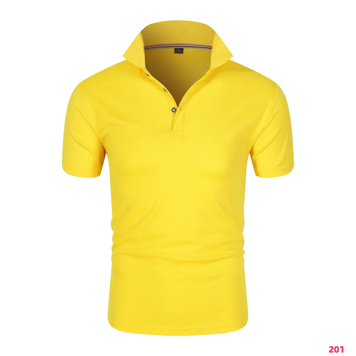 2025 New Men's Collar T-Shirt White Casual Short Sleeved Golf Collar Shirt New Polo Shirt Summer High Quality