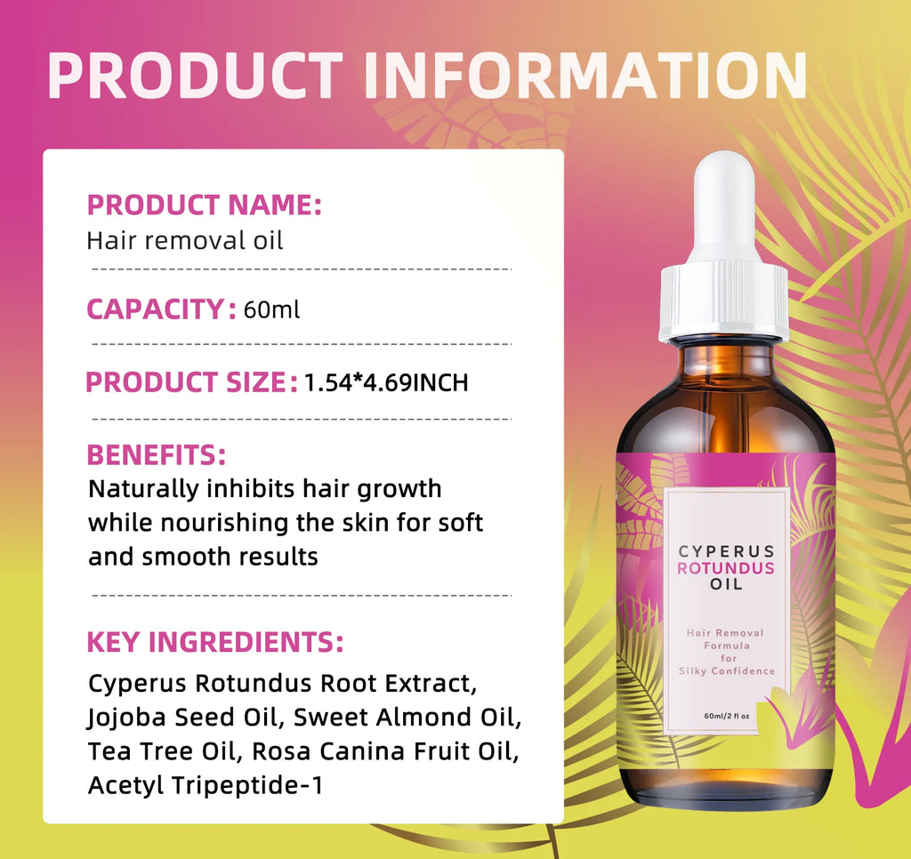 Post-Hair Removal Care Oil – Jojoba and Almond Blend Soothes Sensitivity, Locks in Hydration and Supports Daily Skin Comfort