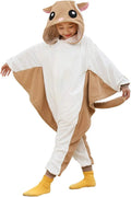 Kids Squirrel Onesie Animal Kigurumi Child Cosplay Costume Halloween Pajamas Christmas Gift Bat Pyjamas One-Piece Bodysuit