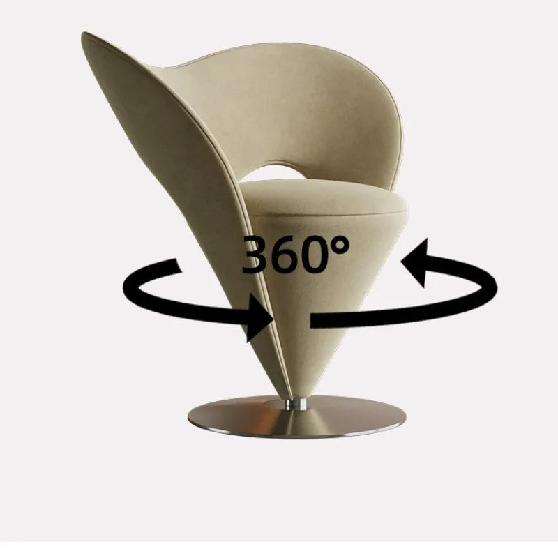 Modern Simple Makeup Stool Luxury Bedroom Dressing Room Rotatable Stools Multiple Colors Creative Interior Home Furniture