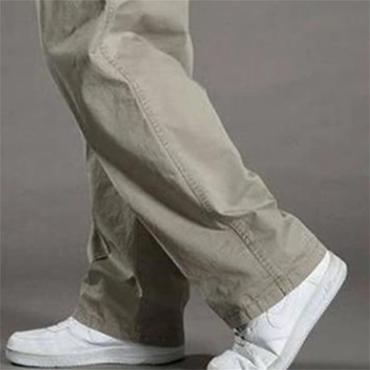 Men's Cargo Pants Summer Spring Cotton Work Wear Cotton Large Size  Casual Climbing Joggers Sweatpants Hombre Autumn Trousers