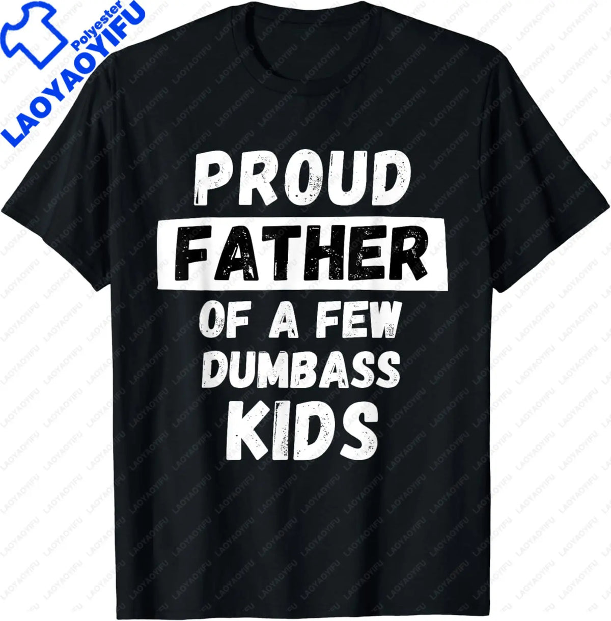 Funny Daddy & Dad Joke Gift T-Shirt Proud Father of A Few Kids Graphic Personalized Custom Printed Women Men Summer T Shirts