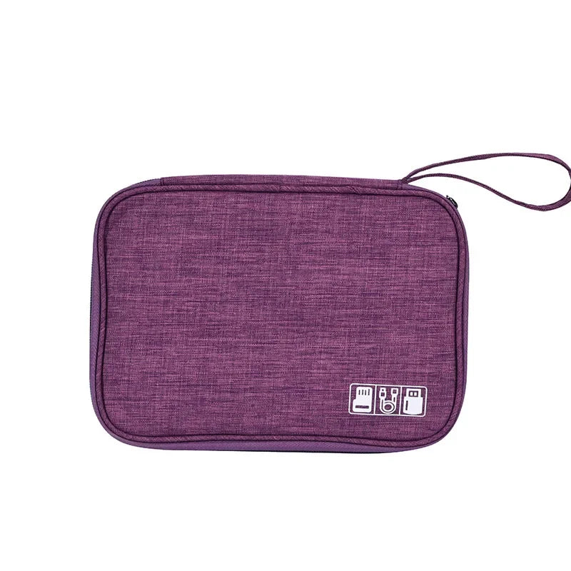 Cable Organizer Bag Electronic Storage Bag Gadget Organizer Charger Cable Wires Headphone Case Travel Digital Accessories Pouch