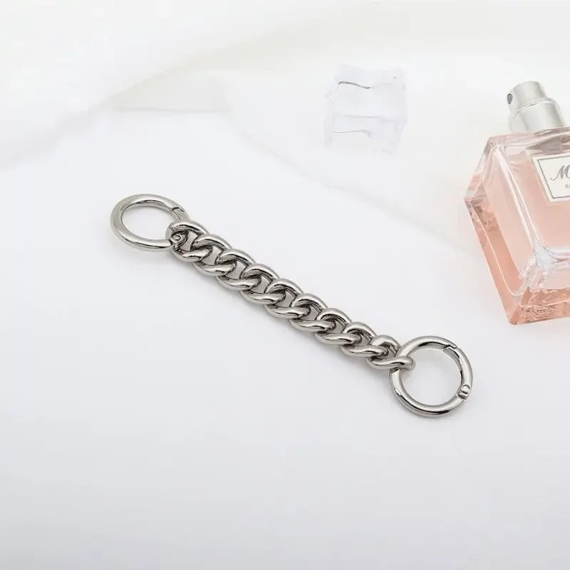 14.5cm Bag Strap Extender DIY Handbag Purse Chain with Metal Buckles for Purses Handbags Wallet Clutch Shoulder Crossbody Bags