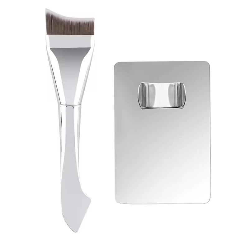 Ultra-Thin Foundation Brush Lightweight Flat Contour Brush for Seamless Blending of Cream and Liquid Makeup Professional Tools