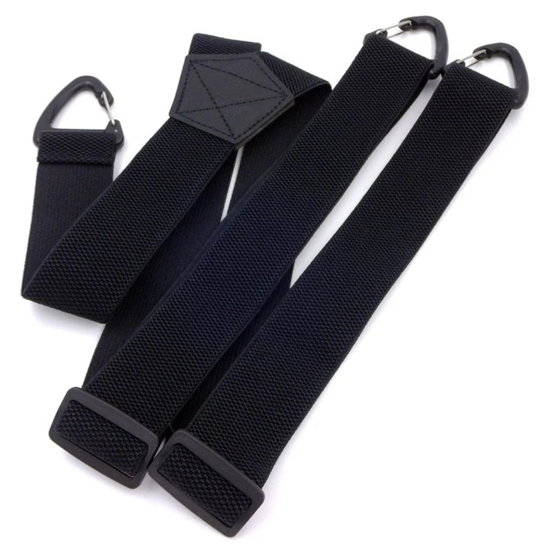 Hidden Suspenders for Men Heavy Duty Work Under Y Back Suspender Clothes 1.5 Inches with 3 Snap Loop
