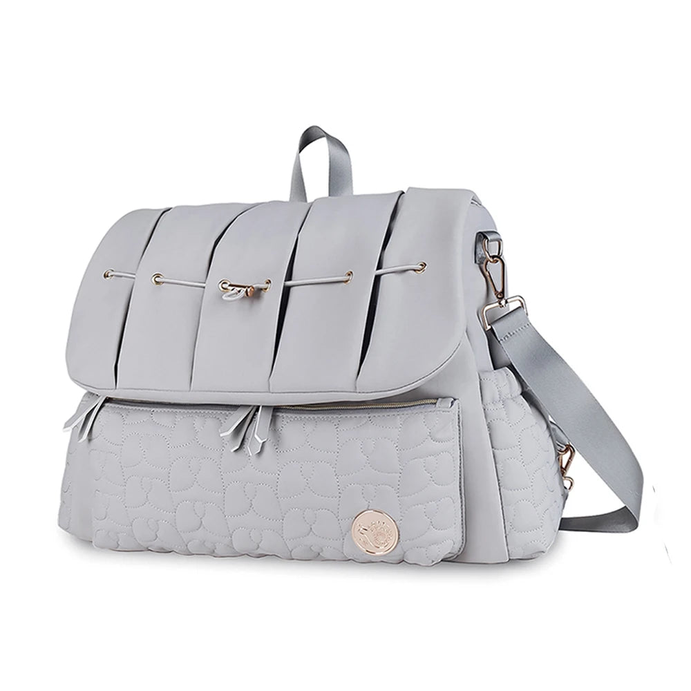 Baby Diaper Bag Backpack For Maternity Nappy Bag Removable Shoulder Straps Fashion Waterproof Mommy Handbag With Changing Pad