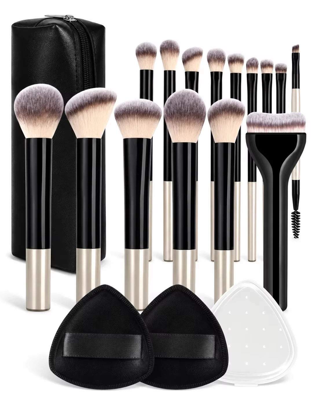 13/17/22pcs Makeup Tool Set, Professional Makeup Brush Set, Makeup Bag, Makeup Accessories, Foundation Brush, Blush Brush.