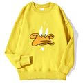 Cartoon Duck Personalized Print Man Hoodies Hip Hop Autumn Warm Hoodie Casual Fashion Hoody Harajuku Big Size Unisex Pullover