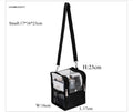 Travel Makeup Case With Acrylic Divider Organizer Storage with Makeup Brush Holder Case Stand-up Cosmetic Bag Artist Travel Bag