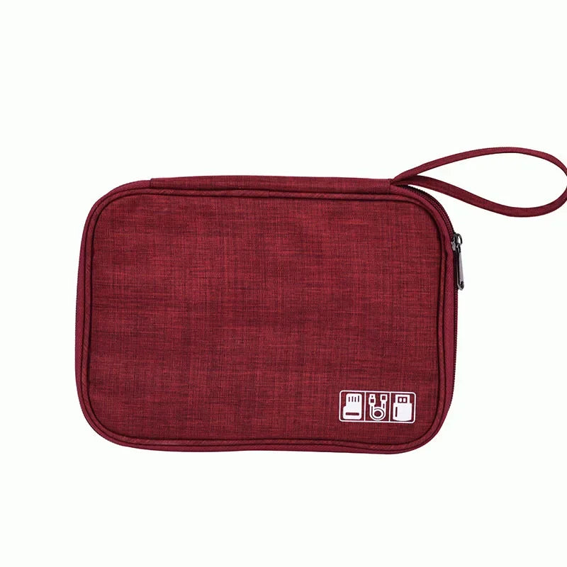 Cable Organizer Bag Electronic Storage Bag Gadget Organizer Charger Cable Wires Headphone Case Travel Digital Accessories Pouch