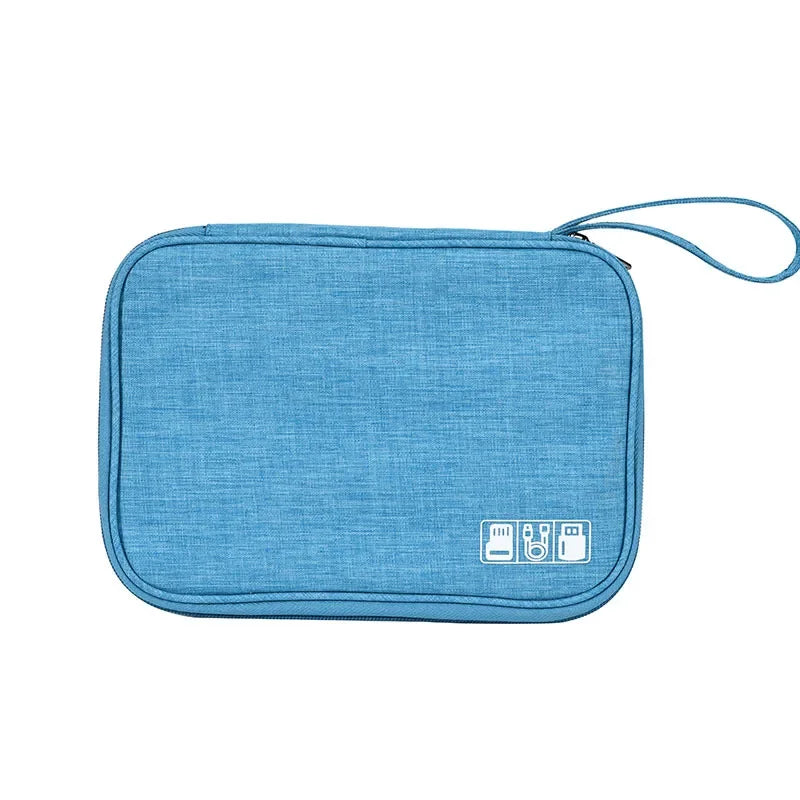 Cable Organizer Bag Electronic Storage Bag Gadget Organizer Charger Cable Wires Headphone Case Travel Digital Accessories Pouch