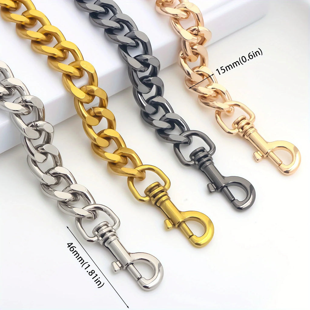 Thick Purse Chain Replacement Women Bag Handles Shoulder Strap DIY Bag Part Accessories Purse Extender Chain