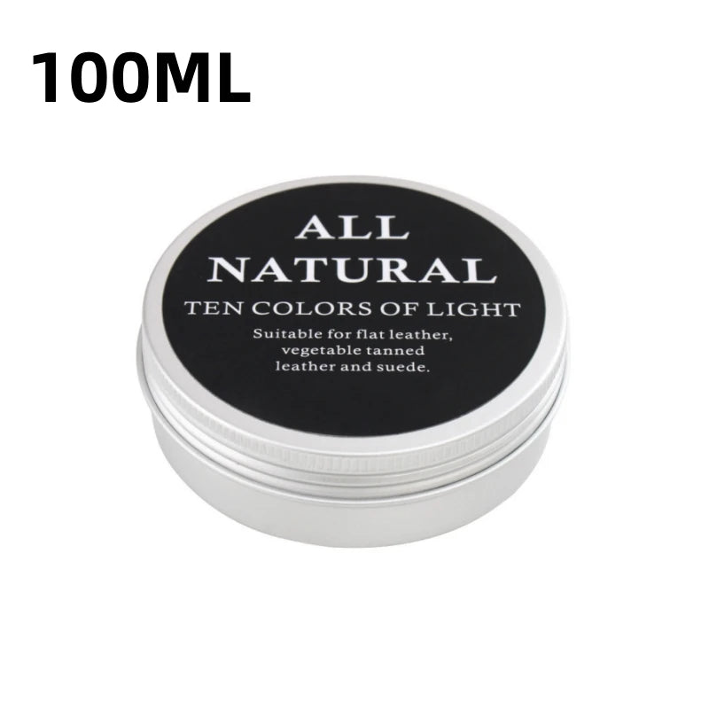 30ml/100ml Mink Oil Cream For Leather Shoes Bags Leather Care Cream Leather Maintenance Cream Leathercraft Accessories