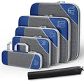 Compression Packing Cube Set Expandable Mesh Travel Bag Luggage Organizers Bag for Trip Home Storage Travel Gear Accessories